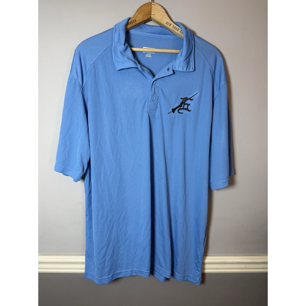 Augusta Sportswear Moisture Management Polo Men's Size XL blue
